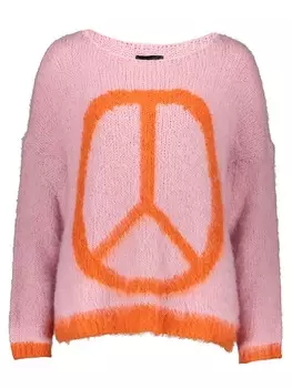 Пуловер miss goodlife, розовый