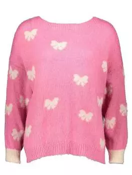 Пуловер miss goodlife, розовый