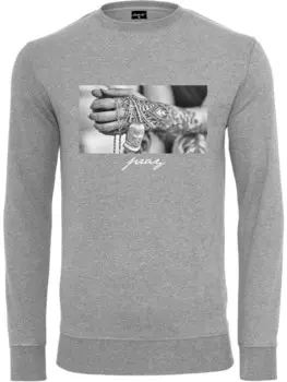 Пуловер Mister Tee Pullover, серый