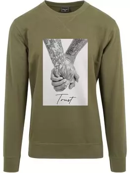 Пуловер Mister Tee Pullover, зеленый