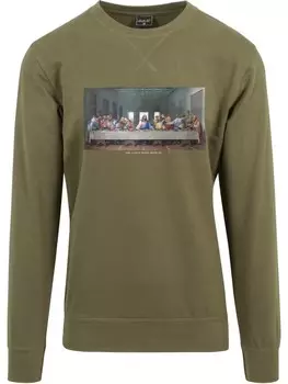 Пуловер Mister Tee Pullover, зеленый