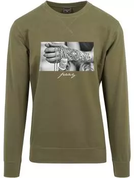 Пуловер Mister Tee, зеленый