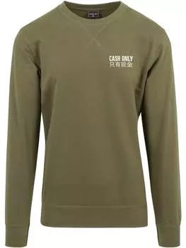 Пуловер Mister Tee, зеленый