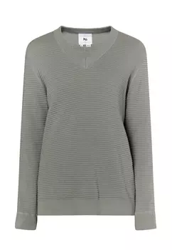 Пуловер MO Strick, серый