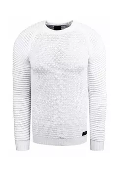 Пуловер модной крупной вязки RUSTY NEAL, белый