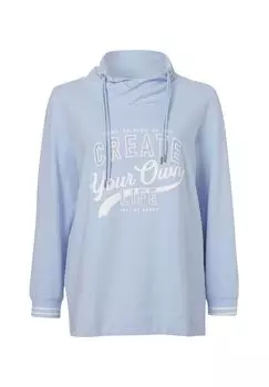 Пуловер Молодёжный свитшот со стразами Via Appia -Due-, цвет Hellblau Ecru