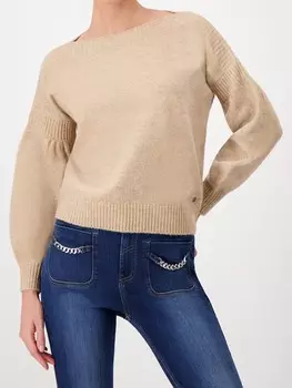 Пуловер monari, бежевый