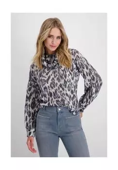 Пуловер monari, цвет Smokey Blue Gemustert