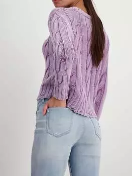 Пуловер monari, сиреневый
