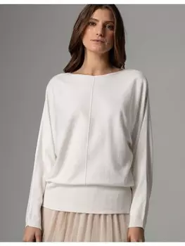 Пуловер More & More Feinstrickpullover, экрю