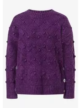 Пуловер More & More, фиолетовый