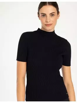 Пуловер More & More Rippstrick, синий