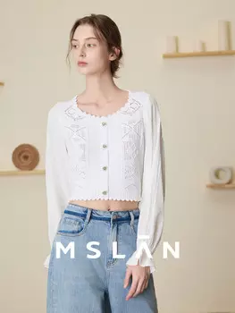 Пуловер MSlan, кремовый