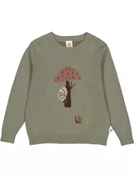 Пуловер msli Sweatshirt, зеленый