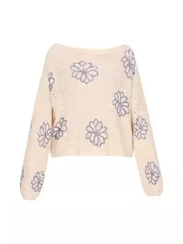 Пуловер myMo Sweater, бежевый