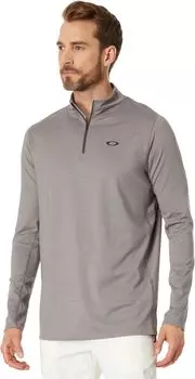 Пуловер на молнии 1/4 Gravity Range Oakley, цвет Storm Front Heather
