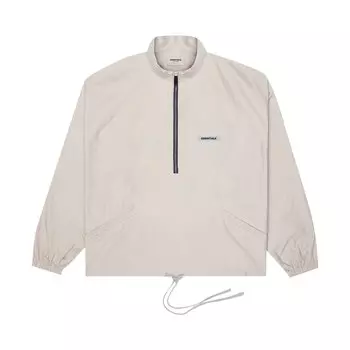 Пуловер на молнии Fear of God Essentials, цвет Мосс