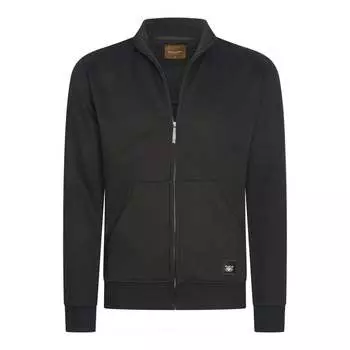 Пуловер на молнии из флиса Cappuccino Italia, черный