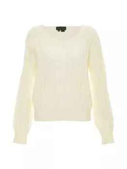 Пуловер NAEMI, белый