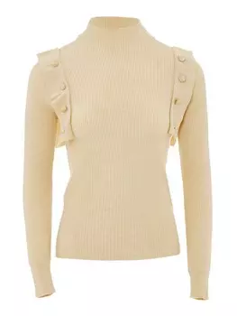 Пуловер NAEMI Strick, белый