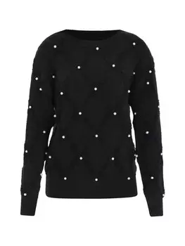 Пуловер NAEMI Sweater, черный