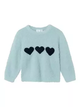 Пуловер name it Nelise, голубой