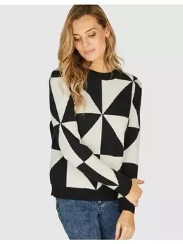 Пуловер Navigazione, черный