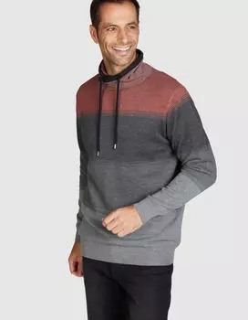 Пуловер Navigazione, цвет graphit/cinnabar