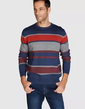 Пуловер Navigazione, цвет jeans mel./ginger