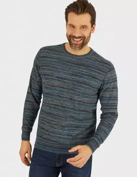 Пуловер Navigazione Rundhals, цвет petrol mel./navy