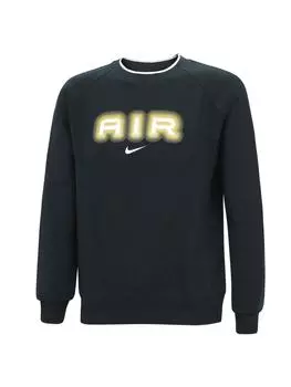 Пуловер Nike Sweatshirt R halsausschnitt, черный