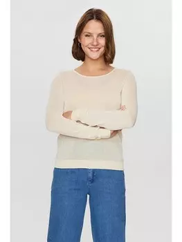 Пуловер NMPH, бежевый