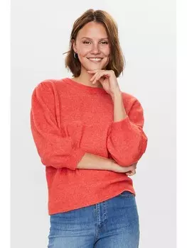 Пуловер NMPH, красный