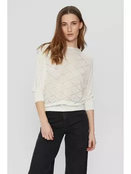 Пуловер NMPH, кремовый