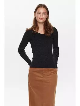 Пуловер NMPH Pullover Ayelet, черный