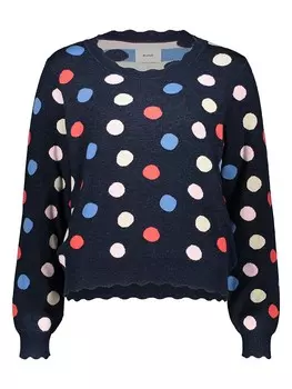 Пуловер NMPH Pullover, темно-синий