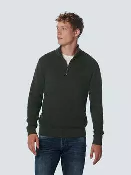 Пуловер No Excess, зеленый