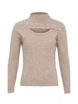 Пуловер Nolie, серо-коричневый