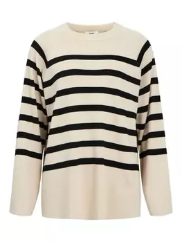 Пуловер Object, цвет sandshell