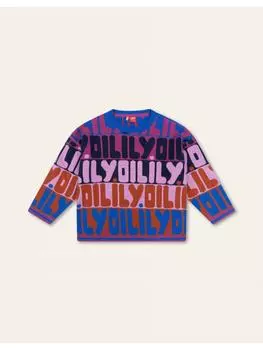 Пуловер Oilily, фиолетовый