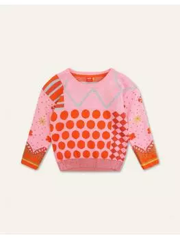 Пуловер Oilily, розовый