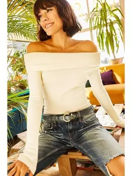 Пуловер Olalook, кремовый