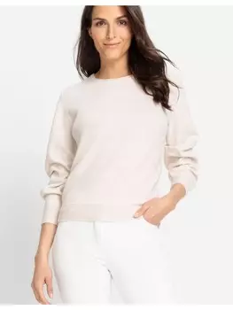 Пуловер Olsen, цвет canvas beige melange