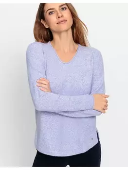 Пуловер Olsen, цвет lilac pearl mel.