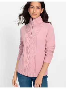 Пуловер Olsen, цвет pink clay