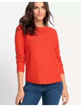 Пуловер Olsen Strick, цвет golden orange