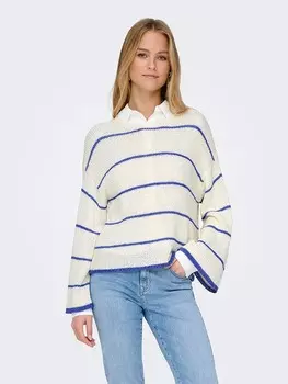 Пуловер ONLY, белый