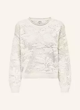 Пуловер Only, бежевый