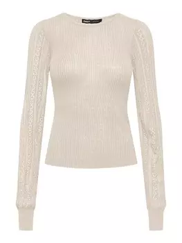 Пуловер ONLY, бежевый