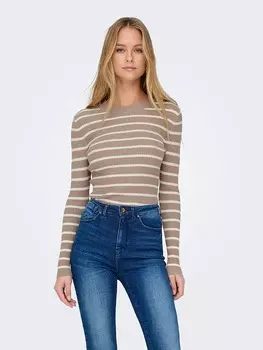 Пуловер ONLY, бежевый